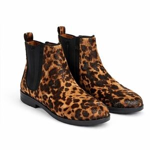 🐆 NWB! Rockport Leopard Booties
